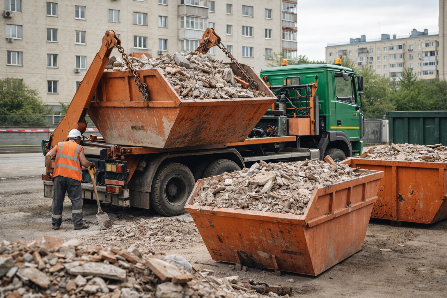 Контейнер для строительного мусора